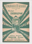 Partition Symphonie D'oiseaux Polka Fantaisie De Michel Debruyne Pour Piano Et Accordéon - Folk Music