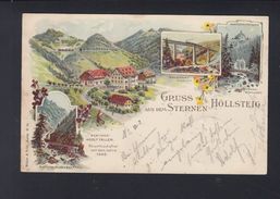 Dt. Reich  Lithographie Gruß Aus Dem Sternen Höllsteig 1900 - Hinterzarten