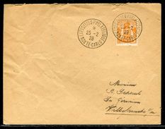 Monaco - Oblitération " Exposition Philatélique Monte Carlo " En 1928 Sur Enveloppe - Ref D265 - Storia Postale