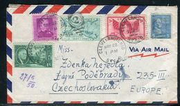 Etats Unis - Enveloppe De Cleveland Pour La Tchécoslovaquie En 1950 - Ref D279 - Briefe U. Dokumente