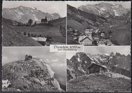 Austria - 5652 Dienten Am Hochkönig - Old Views -  2x Nice Stamps 1954 - Dienten