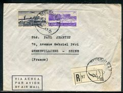 Liban - Enveloppe En Recommandé De Beyrouth Pour La France En 1952 - Ref D285 - Liban