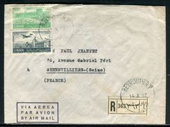 Liban - Enveloppe Commerciale En Recommandé De Beyrouth Pour La France En 1952 - Ref D290 - Líbano