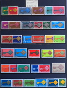 EUROPA ANNEE COMPLETE 1968 - 35 VALEURS TIMBRES NEUFS**qualité Irréprochable - Superbe - Annate Complete