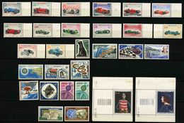 MONACO - ANNEE COMPLETE 1967 - YT 708 à 735 ** + PA 91 ** -  29 TIMBRES NEUFS ** - Années Complètes