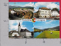 CARTOLINA VG AUSTRIA - TAMSWEG LUNGAU - Vedutine - Multivue - 10 X 15 - ANN. 1975 - Tamsweg