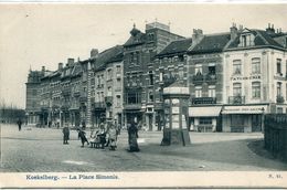 BELGIQUE - Bruxelles - Koekelberg : La Place Simonis - Koekelberg