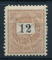 ** 1898 12kr (40.000) (rövid Sarokfog / Sort Corner Perf.) - Otros & Sin Clasificación