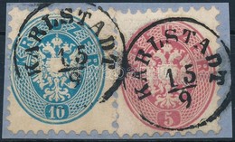 1864 5kr + 10kr ,,KARLSTADT' - Andere & Zonder Classificatie