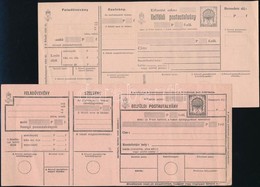 1939 2 Db Különböző Méretű Használatlan 2f Belföldi Postautalvány - Andere & Zonder Classificatie