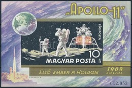 ** 1969 Apollo-11 Vágott Blokk (6.000) - Altri & Non Classificati
