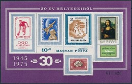 ** 1975 30 év Bélyegeiből Vágott Blokk (4.000) - Altri & Non Classificati