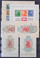 ** O Nagyrészt Postatiszta Blokktétel Kevés Másodpéldánnyal 1938-1961 Berakó Lapokon (228.000) - Otros & Sin Clasificación