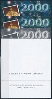 ** 1999/41 Magyar Millennium 2000 Emlékív Garnitúra Azonos Sorszámmal + 2000 Január 1 Ajándék Hátoldali Felirattal (28.0 - Autres & Non Classés