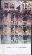 ** 1999/33 VIII. Párizsi Olimpia 4 Db-os Emlékív Garnitúra Azonos Sorszámmal (20.000) - Otros & Sin Clasificación