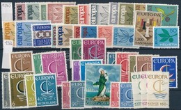 ** 1958-1966 91 Klf Europa CEPT Kiadás Berakólapon - Altri & Non Classificati