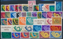 ** Europa CEPT Motívum 1972 17 Klf Sor + 2 Klf önálló érték - Otros & Sin Clasificación