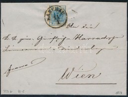 1854  9kr HP Levélen ,,KASCHAU' - Other & Unclassified