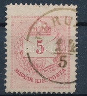 O 1874 5kr II Magasra Fogazva 'PERU(SIC)' - Otros & Sin Clasificación