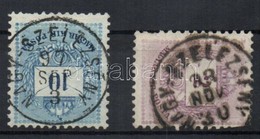 O 1881 2kr, 10kr 'NAGY-SZELEZSÉNY' - Otros & Sin Clasificación