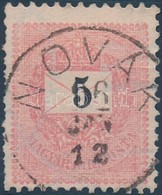 O 1889 5kr 'NOVÁK' (bal Oldalon Rövid Fogak) - Altri & Non Classificati