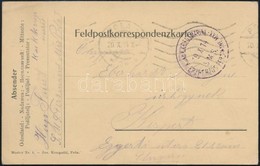 1914 Tábori Posta Levelezőlap 'S.M.S. ERZHERZOG FERDINAND MAX' - Altri & Non Classificati