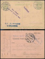 1915-1916 2 Db Tábori Posta Levelezőlap - Altri & Non Classificati