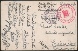 1916 Haditengerészeti Posta Képeslap  / Field Postcard 'S. M. Boot 79 T' + 'MFP POLA C' - Autres & Non Classés