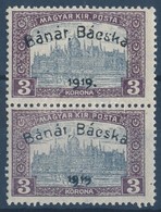 ** Bánát-Bácska 1919 Parlament 3K Pár Garancia Nélkül (**40.000) - Other & Unclassified