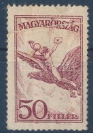 * 1927 Repülő 50f Papírránccal - Autres & Non Classés