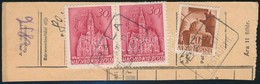 1943 BALA  Postaügynökségi Bélyegzés Csomagszállító Szelvényen - Other & Unclassified