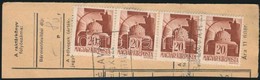 1943 BÉLAVÁR  Postaügynökségi Bélyegzés Csomagszállító Szelvényen - Autres & Non Classés
