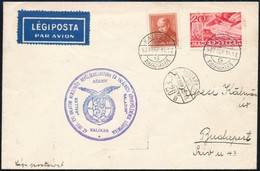 1937 Légi Levél 25f Bérmentesítéssel Kalocsáról Budapestre - Otros & Sin Clasificación