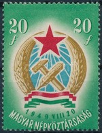 ** 1949 Alkotmány 20f Elfogazva - Altri & Non Classificati