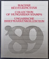 ** 1989 Bélyegkincstár, Benne Felülnyomott Blokk Fekete Sorszámmal (10.000) - Autres & Non Classés