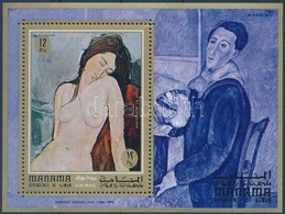 ** 1971 Modigliani Aktjai Blokk Mi 99 A - Otros & Sin Clasificación