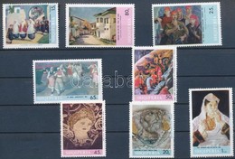 ** 1967 Festmény Sor Mi 1201-1208 - Andere & Zonder Classificatie