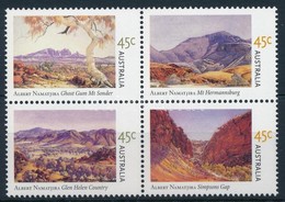 ** 2002 Albert Namatjira 100. Születésnapja 4-es Tömb  Mi 2146-2149 - Altri & Non Classificati