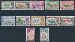 ** Brit Honduras 1953 Forgalmi Sor Mi 141-152 - Otros & Sin Clasificación