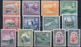 ** 1938 Forgalmi 13 érték Mi 136, 138, 140 A, 143-144 A, 147-151, 152-154 - Autres & Non Classés