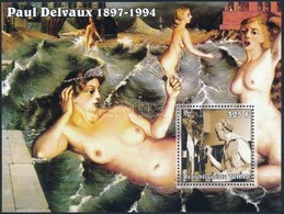 ** 2002 Delvaux: Festmény Blokk Mi 343 A - Otros & Sin Clasificación