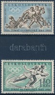 ** 1960 Téli Olimpia, Squaw Valley Sor Mi 1183-1184 - Altri & Non Classificati