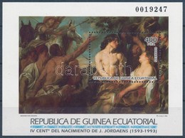 ** 1993 Jacob Jordaens Festmény Blokk Mi 324 - Otros & Sin Clasificación