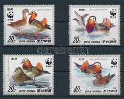 ** 1987 WWF: Mandarinréce Sor Mi 2865-2868 - Altri & Non Classificati