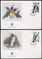 1991 WWF 4 Klf FDC Mi 538-541 - Altri & Non Classificati