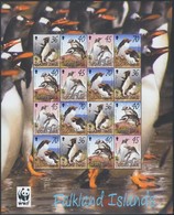 ** 2002 WWF Pingvinek Kisív Mi 855-858 - Altri & Non Classificati