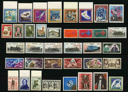 MONACO - ANNEE COMPLETE 1968 - YT 736 à 771 ** + PA 92 ** -  37 TIMBRES NEUFS ** - Années Complètes