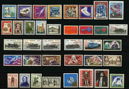 MONACO - ANNEE COMPLETE 1968 - YT 736 à 771 ** + PA 92 ** -  37 TIMBRES NEUFS ** - Annate Complete
