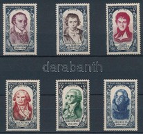 ** 1950 Vöröskereszt: 18. Századi Híres Emberek Sor Mi 885-890 - Otros & Sin Clasificación