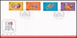 1996 A Patkány Éve Sor + Blokk 2 FDC-n Mi 757-760 + 37 - Other & Unclassified